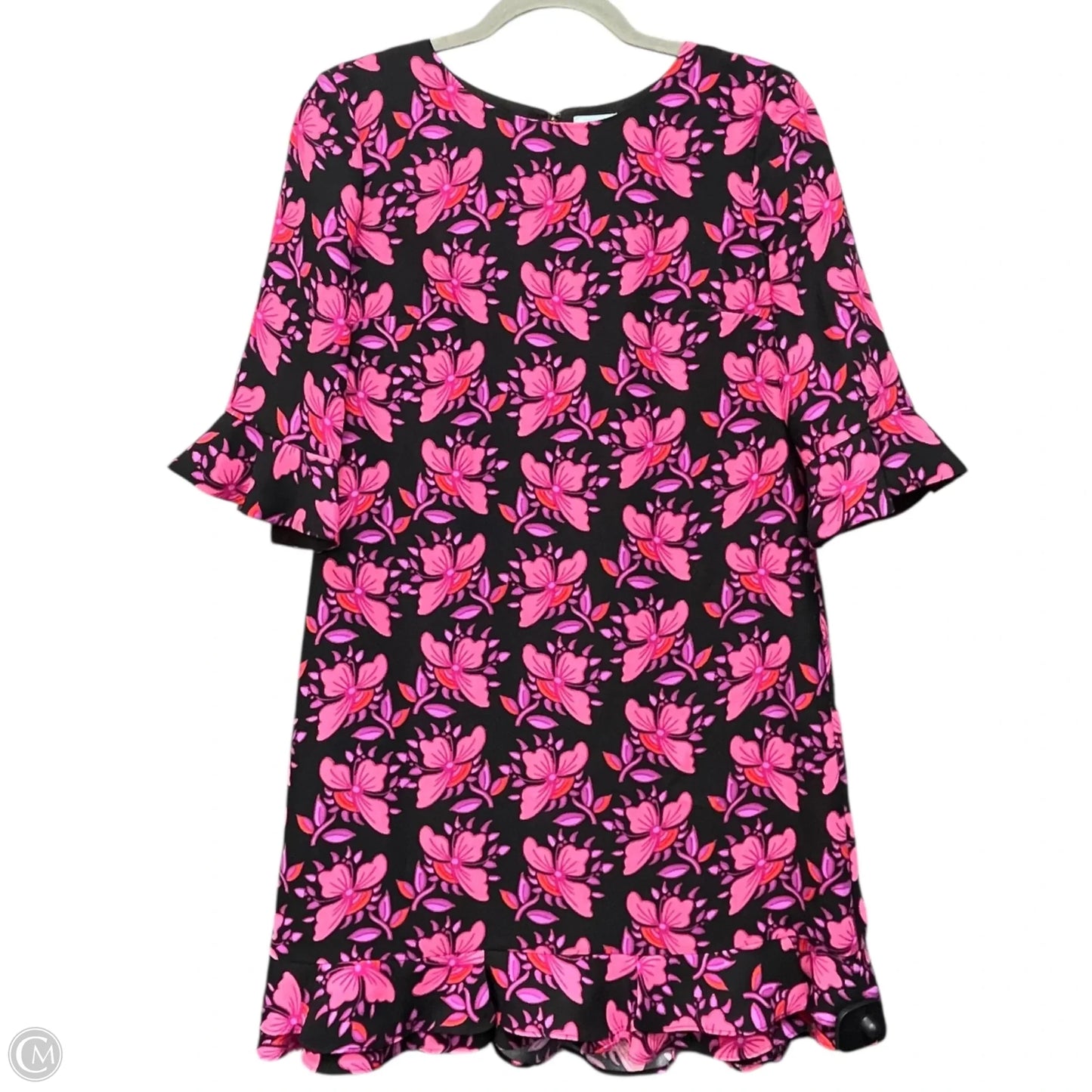 Dress Party Short By Cece In Black & Pink, Size: 4p