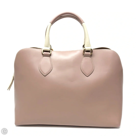 Handbag Leather By Cmb, Size: Large