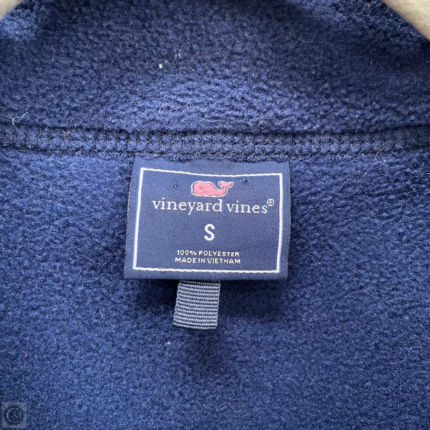 Vest Fleece By Vineyard Vines In Blue, Size: S