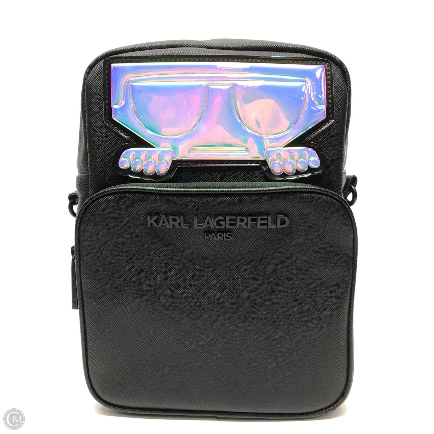 Backpack Designer By Karl Lagerfeld, Size: Medium