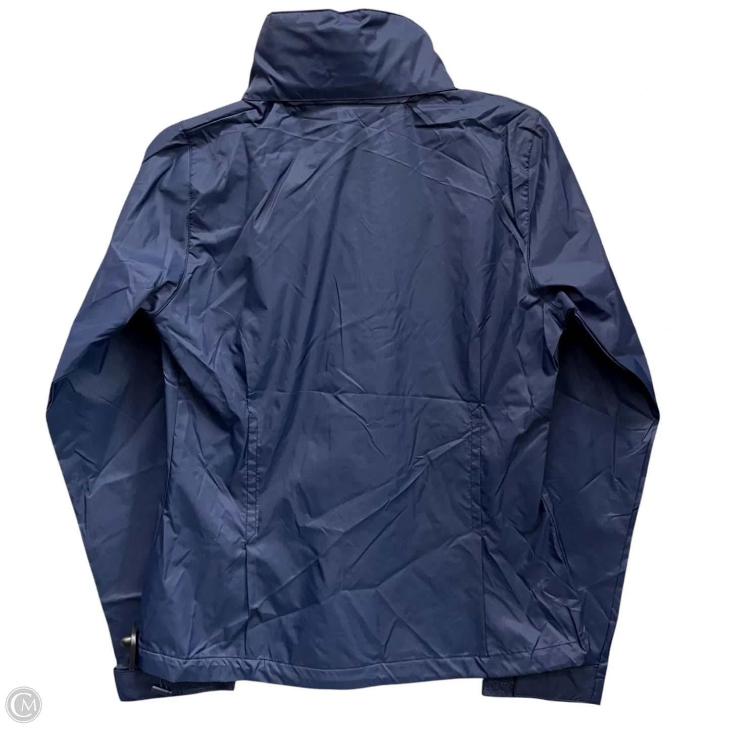 Jacket Windbreaker By Columbia In Blue, Size: S