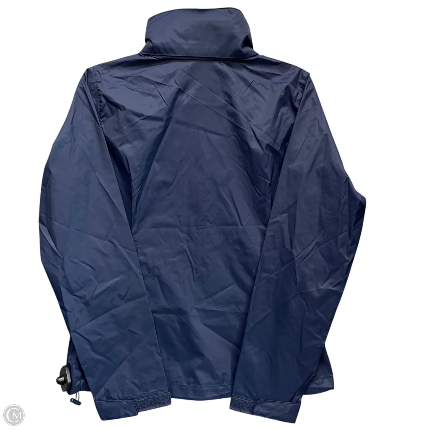 Jacket Windbreaker By Columbia In Navy, Size: S