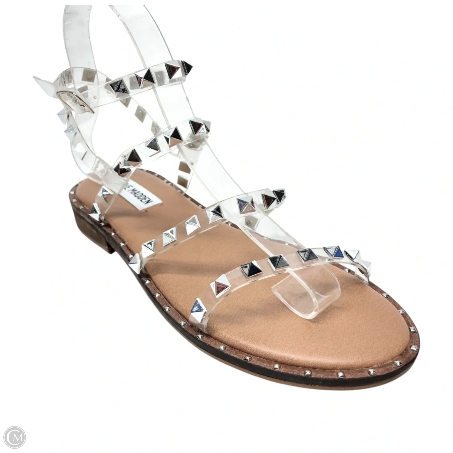 Shoes Flats By Steve Madden In Silver, Size: 7