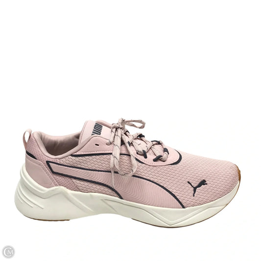 Shoes Athletic By Puma In Pink, Size: 10