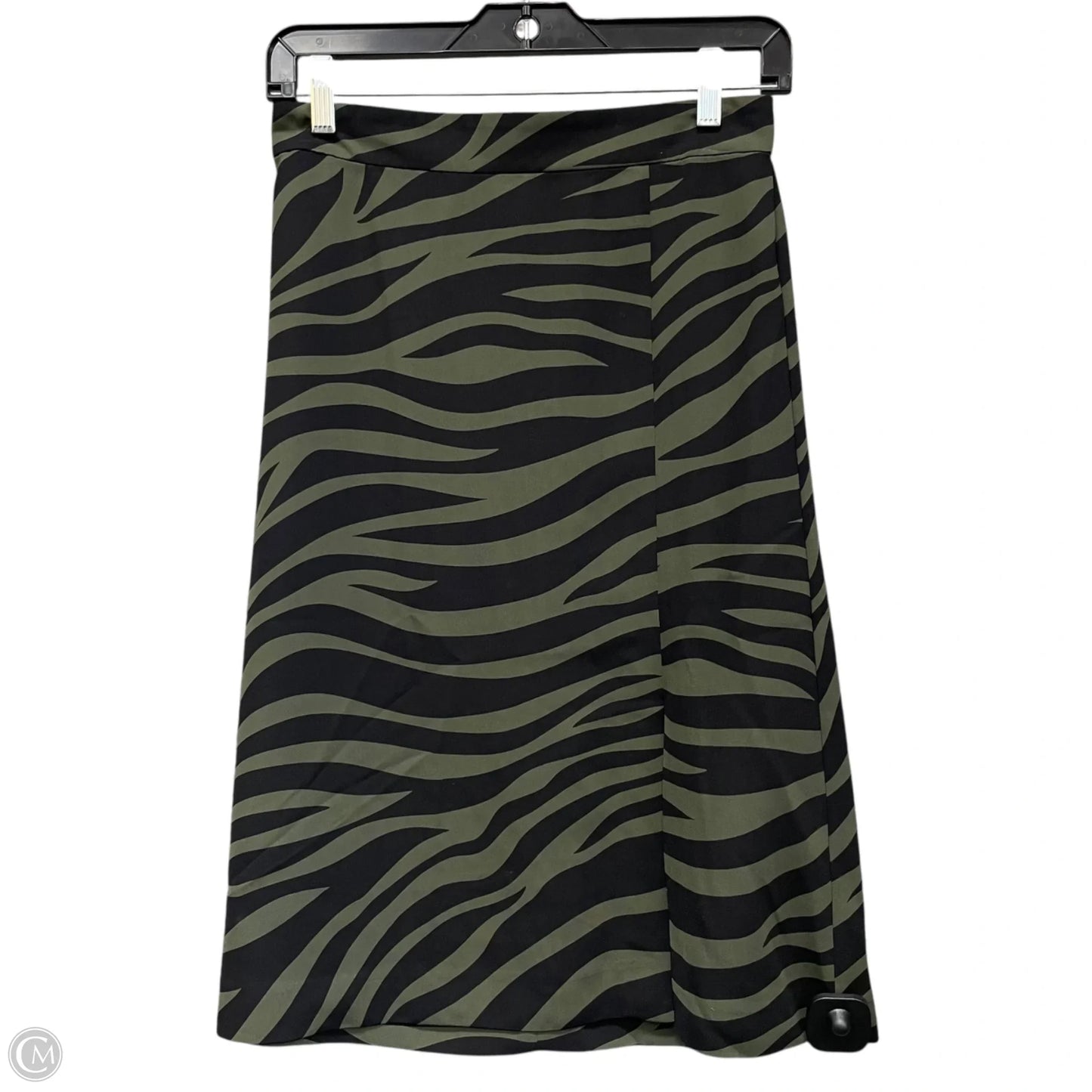 Skirt Midi By Ann Taylor In Green, Size: 0