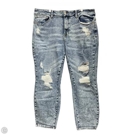 Jeans Skinny By Judy Blue In Blue, Size: 20