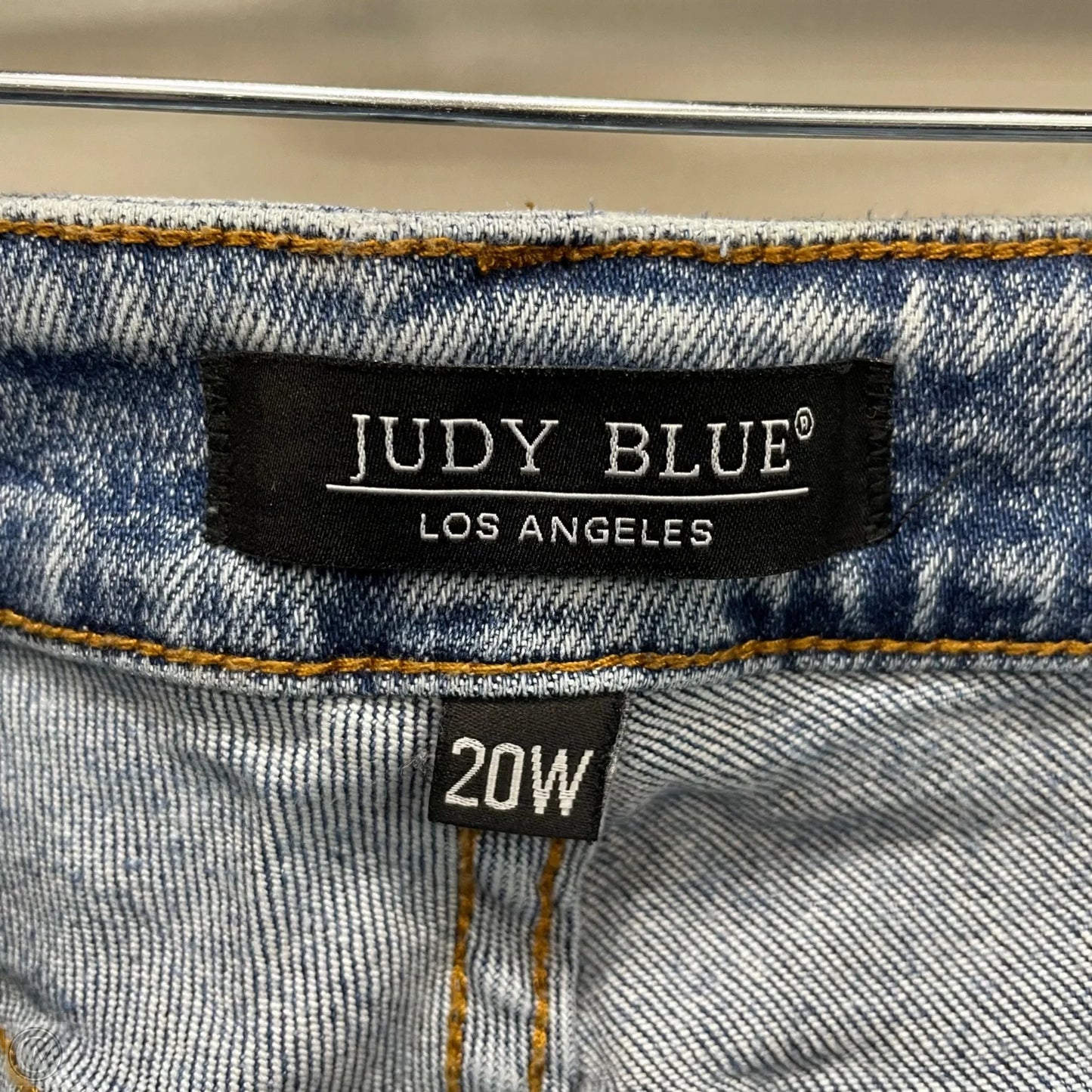 Jeans Skinny By Judy Blue In Blue, Size: 20