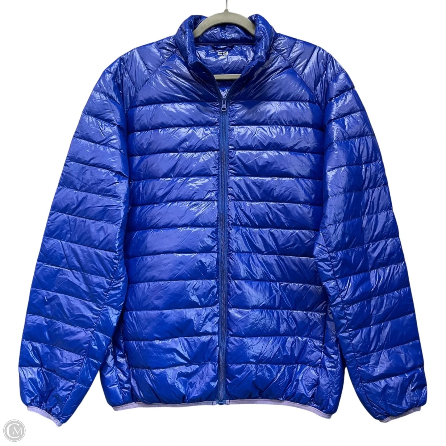 Jacket Puffer & Quilted By Clothes Mentor In Blue, Size: Xxl