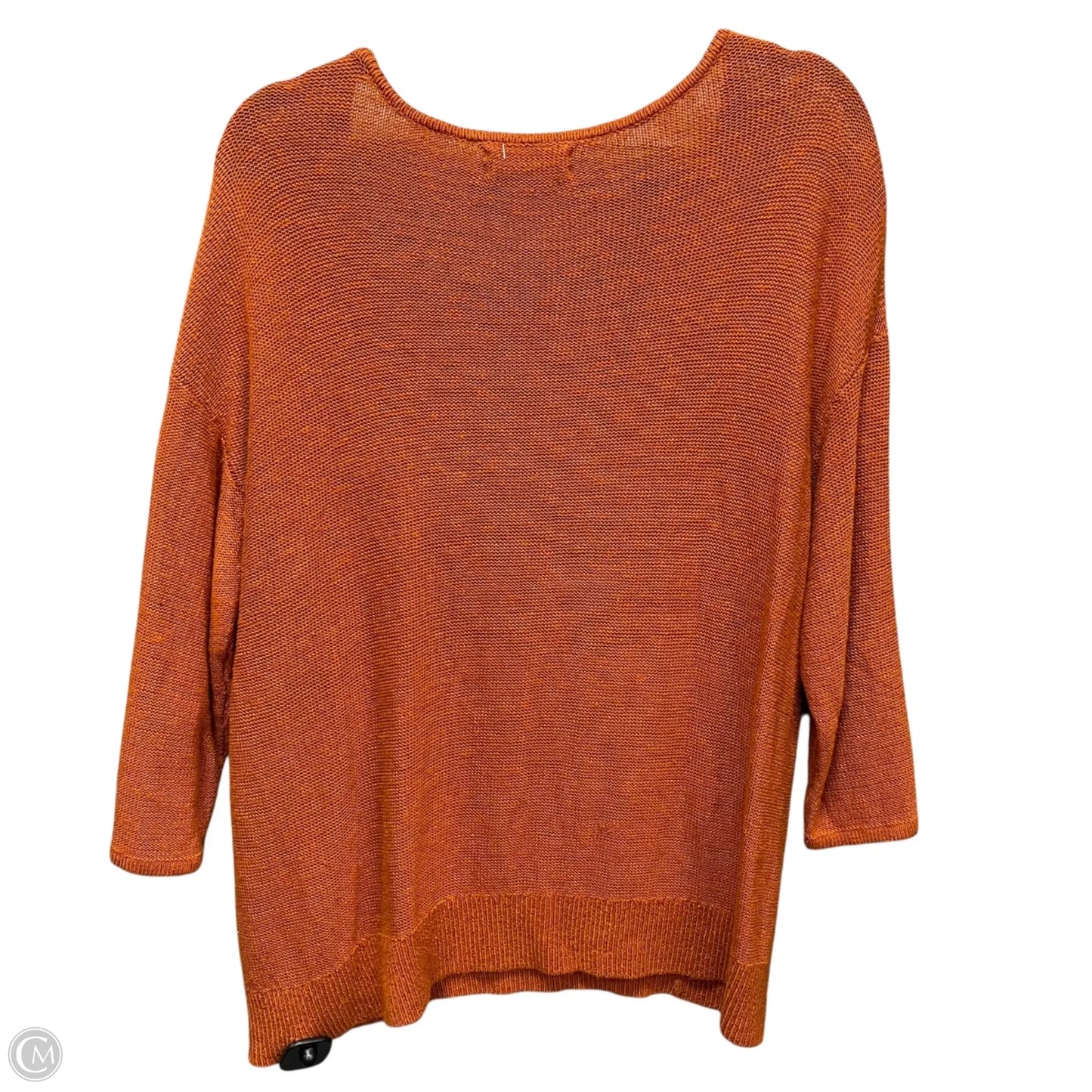 Sweater By Anthropologie In Orange, Size: M
