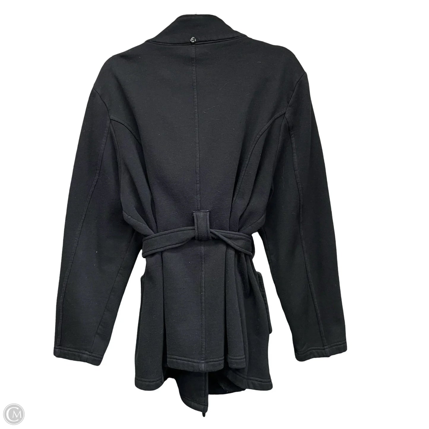 Coat Peacoat By Cato In Black, Size: 18