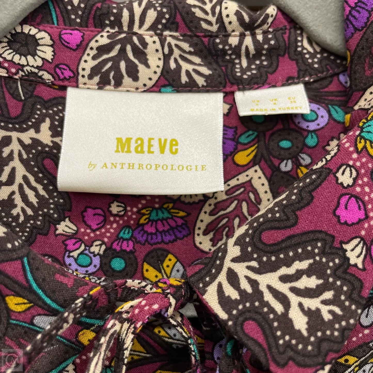 Top Long Sleeve By Maeve In Multi-colored, Size: S