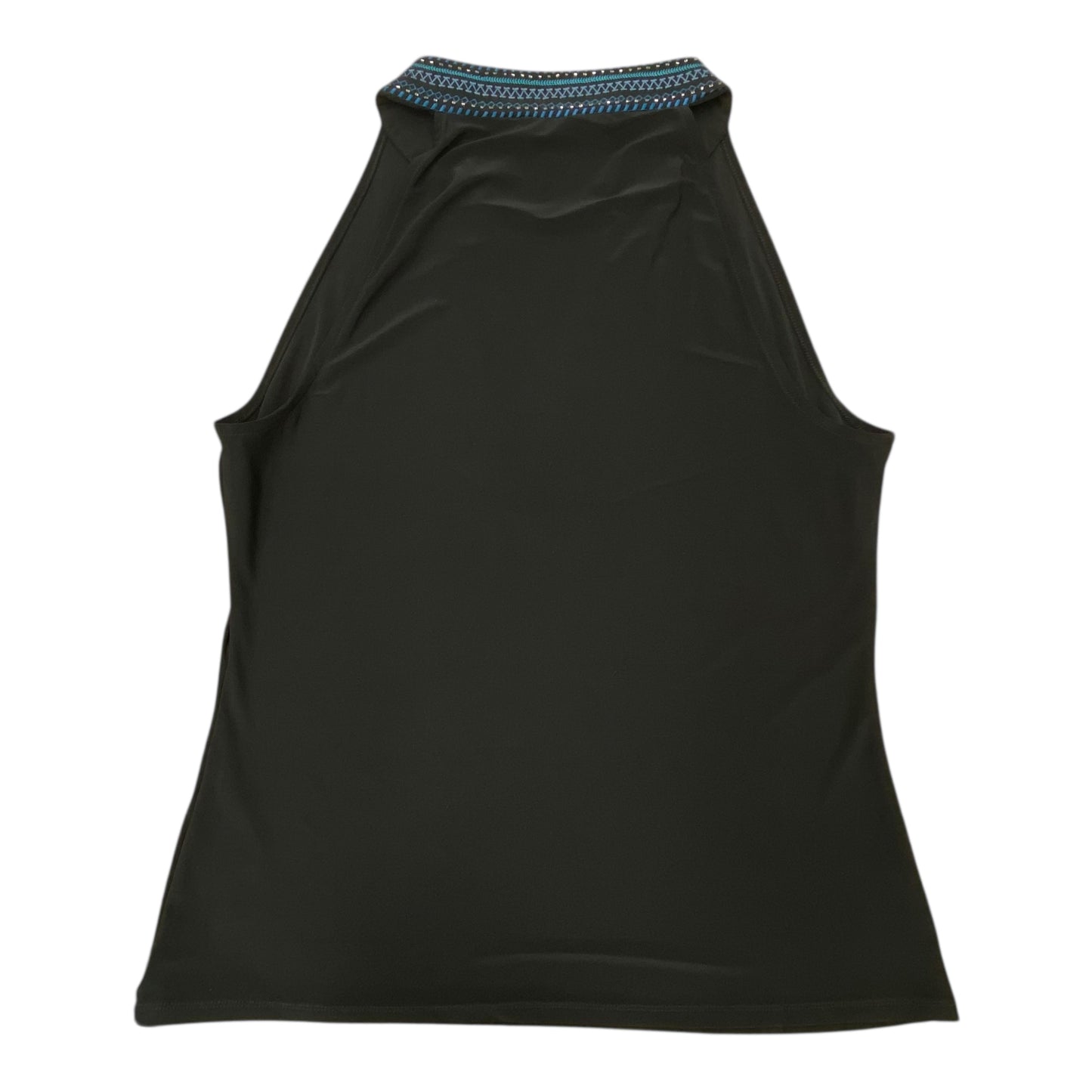 Top Sleeveless By White House Black Market In Black & Blue, Size:L