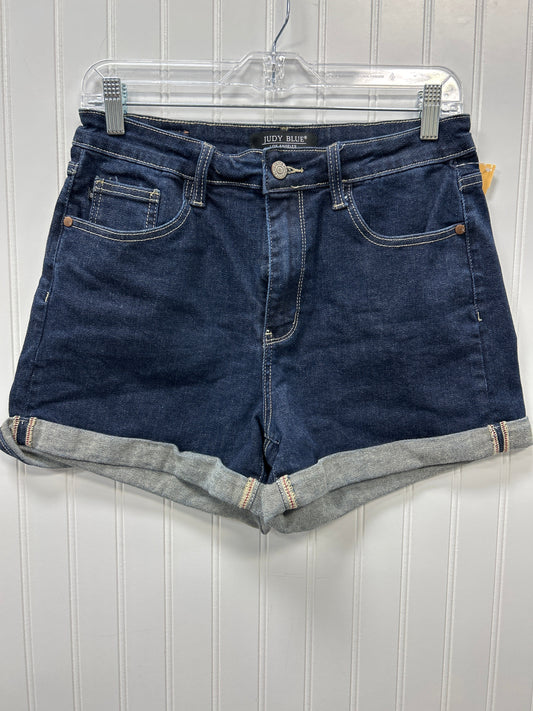 Shorts By Judy Blue In Blue Denim, Size:L