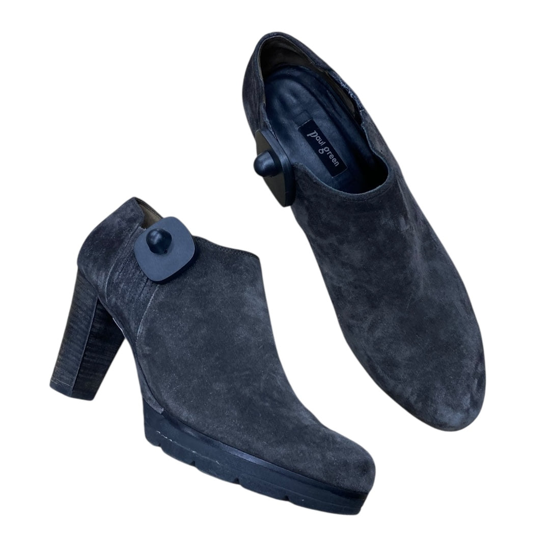 Boots Designer By Paul Green In Grey, Size:7.5