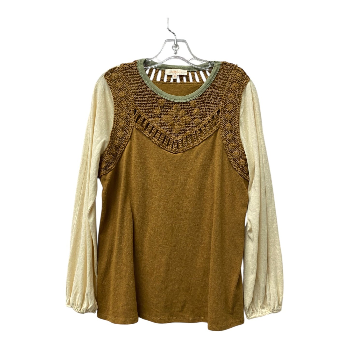 Top Ls By Hailey & Co In Tan, Size:M