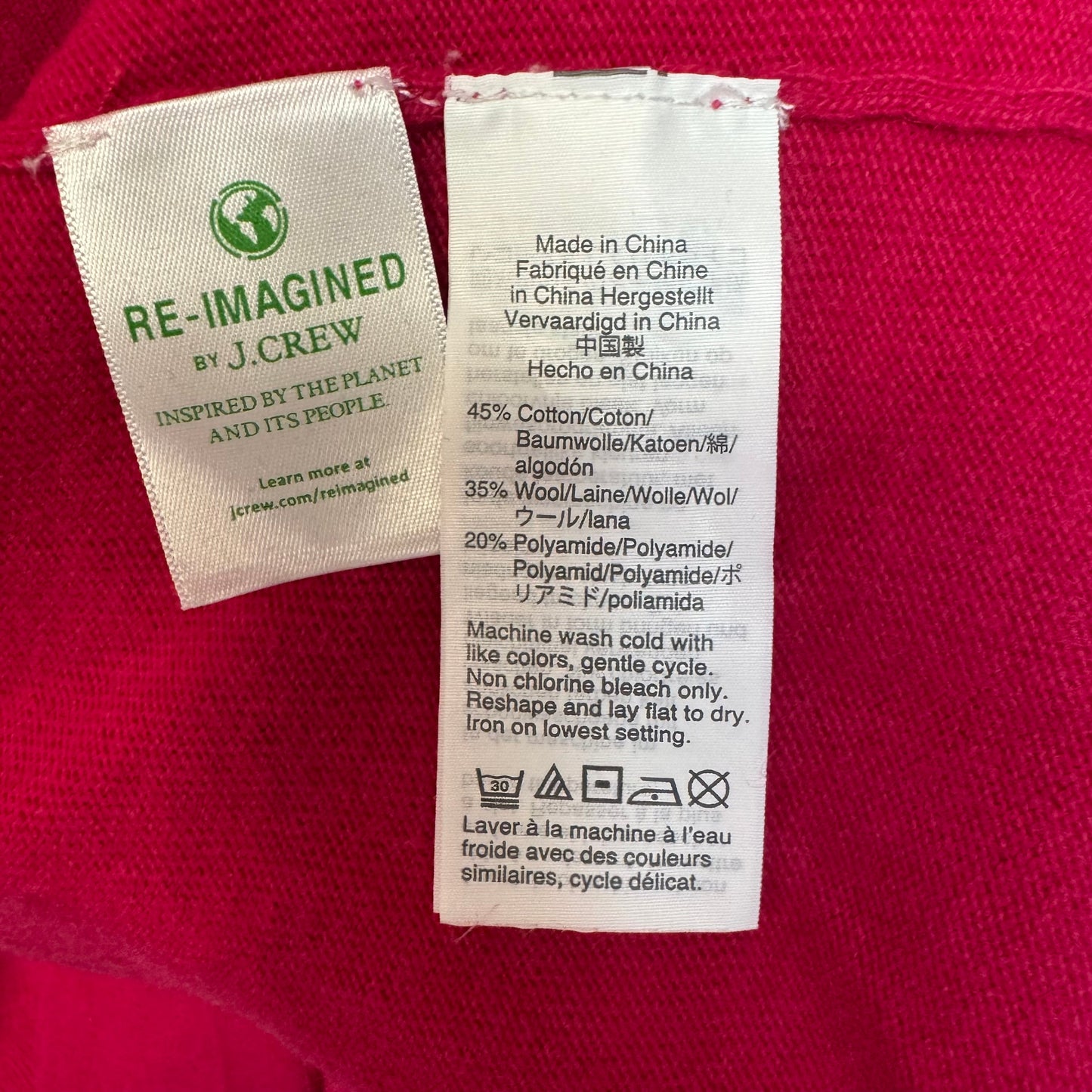 Sweater By J. Crew In Pink, Size: M