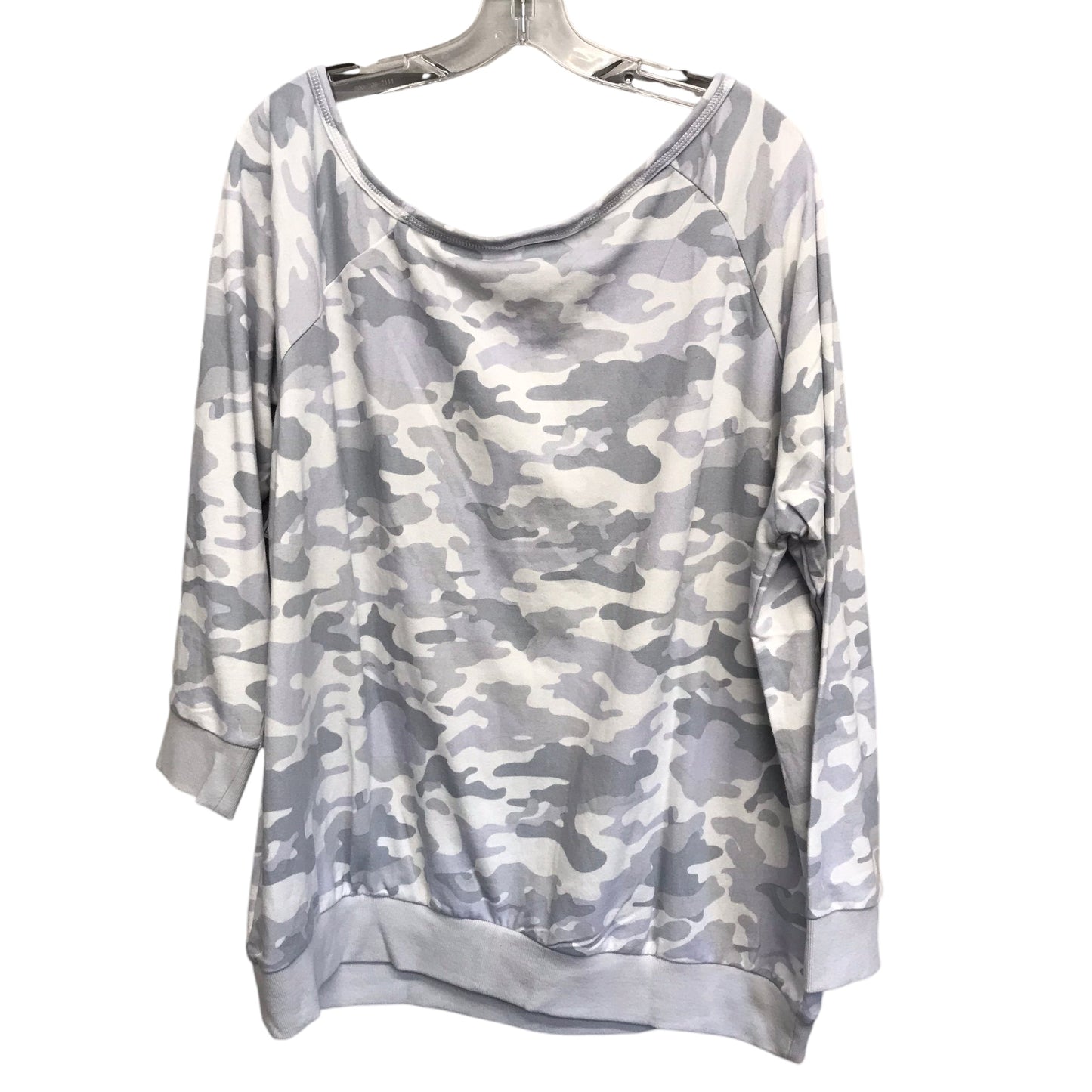 TOP LS by TORRID In CAMOUFLAGE PRINT, Size: 3X