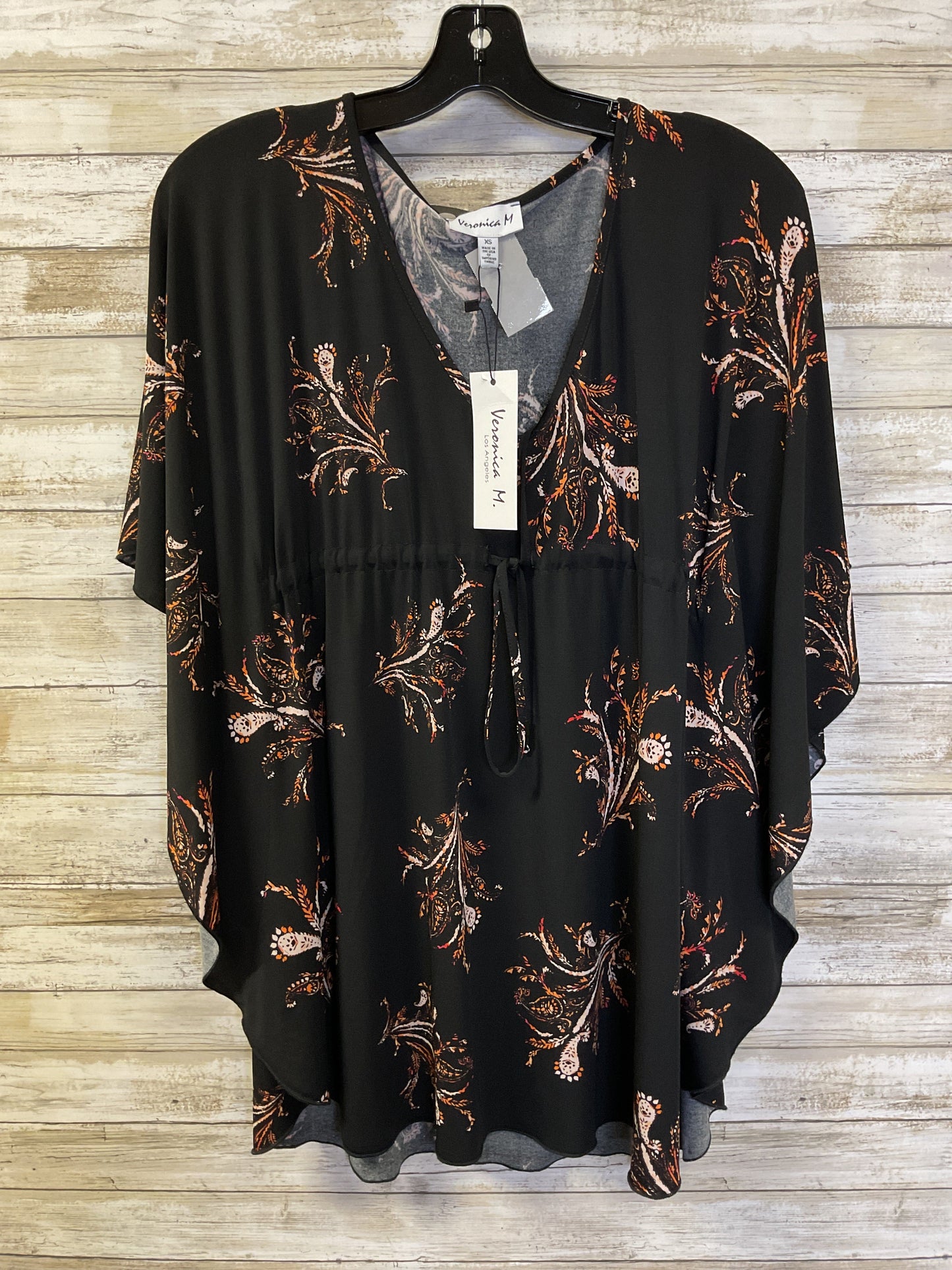 Tunic Ss By Veronica M In Black, Size:Xs