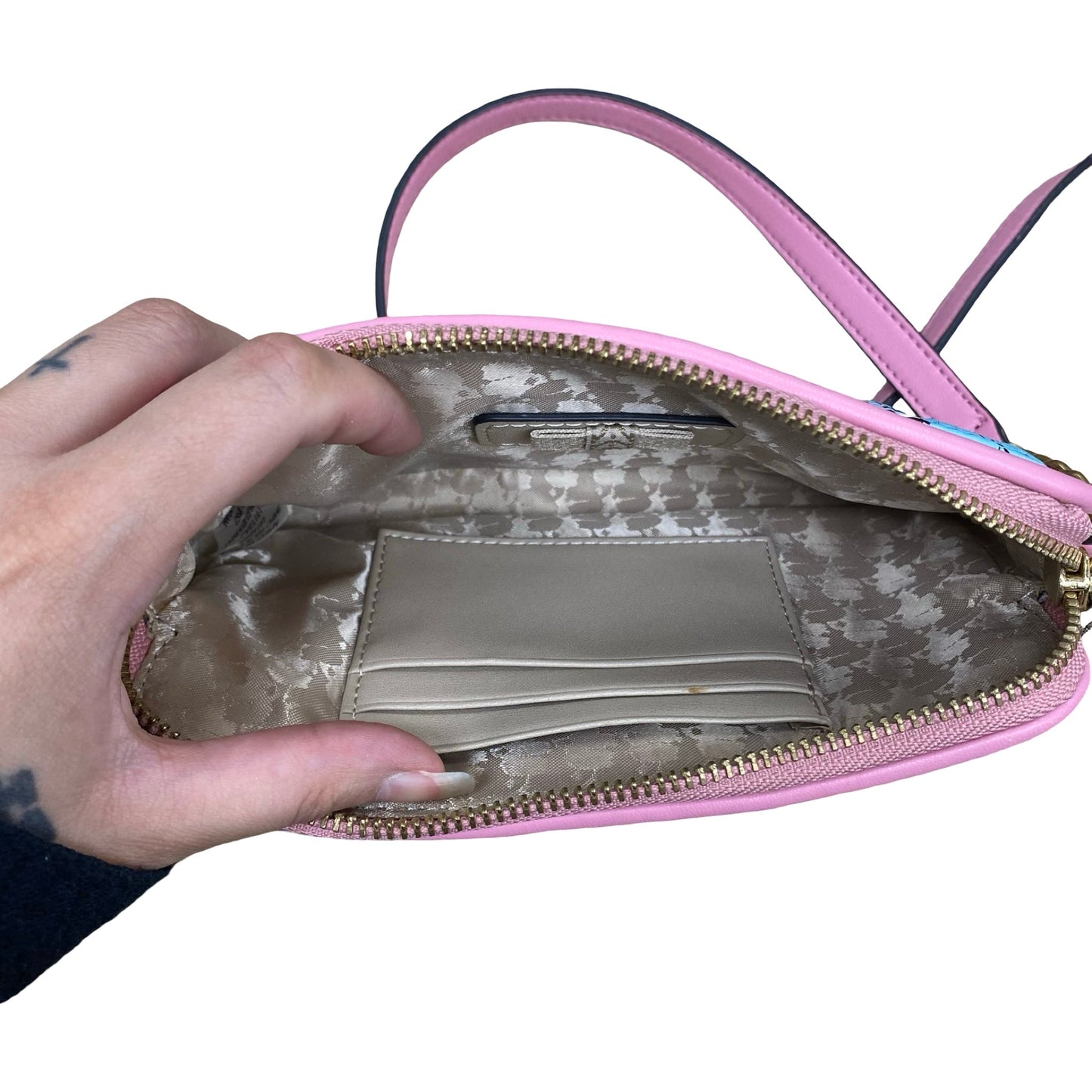 Handbag Designer By Karl Lagerfeld In Multi, Size:Small