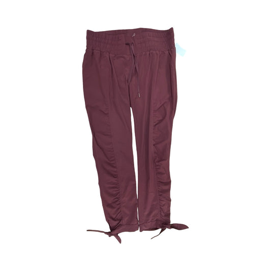 Athletic Pants By Prana In Maroon, Size:S