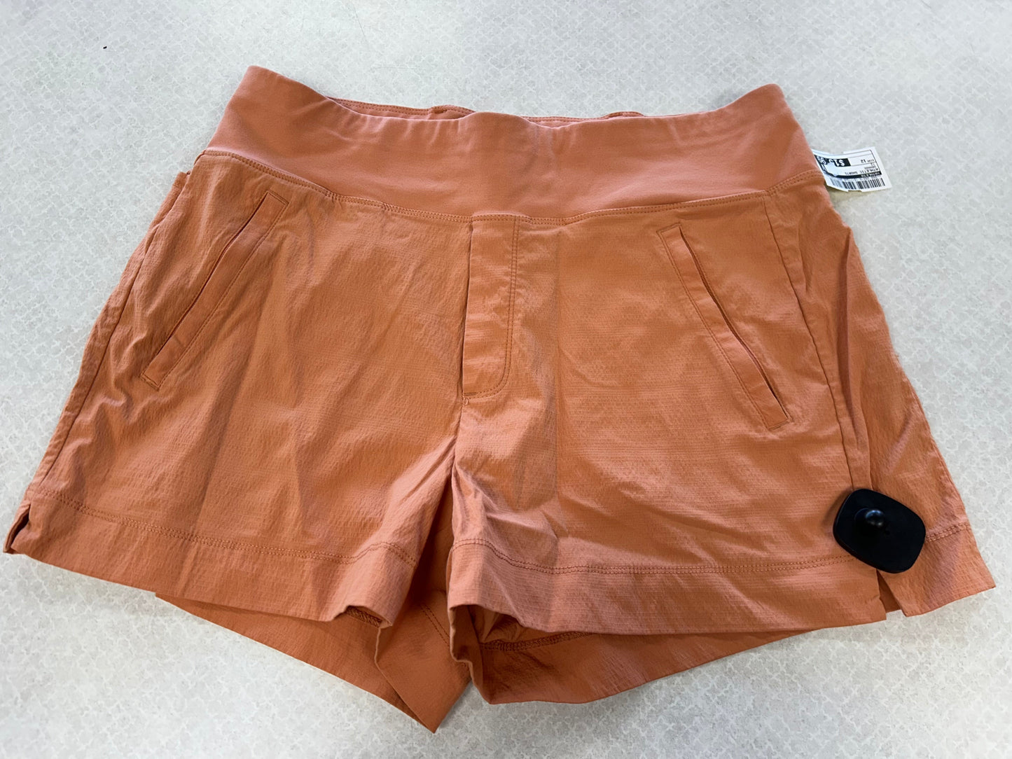 Athletic Shorts By Athleta In Orange, Size:12
