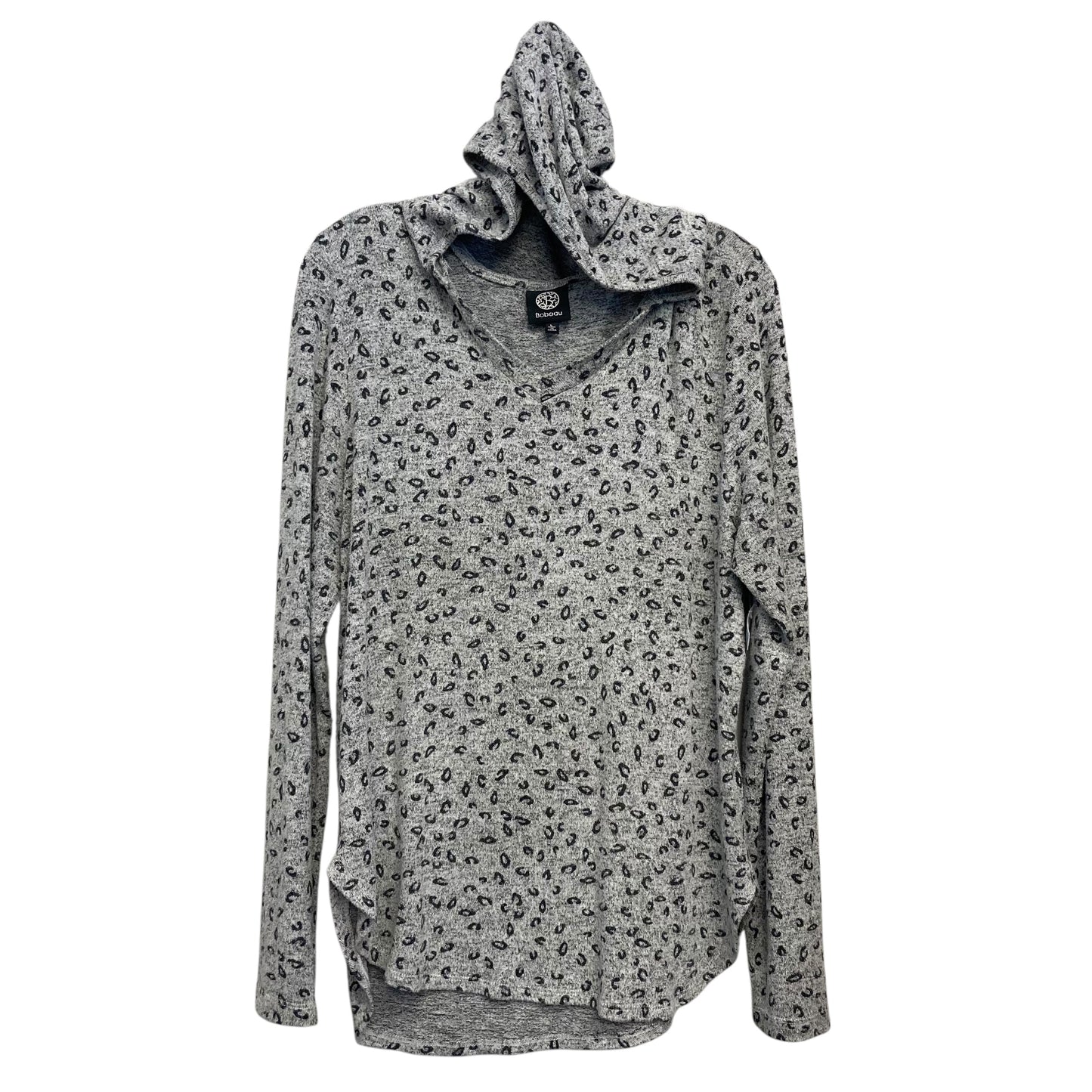 Top Ls By Bobeau In Animal Print, Size:L