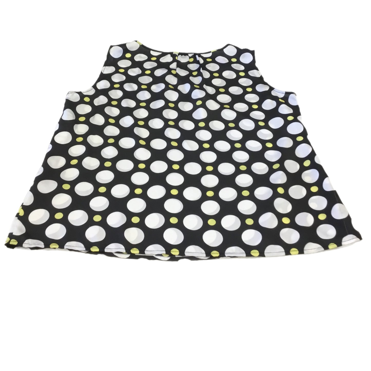 Top Sleeveless By Nine West In Polkadot Pattern, Size: L