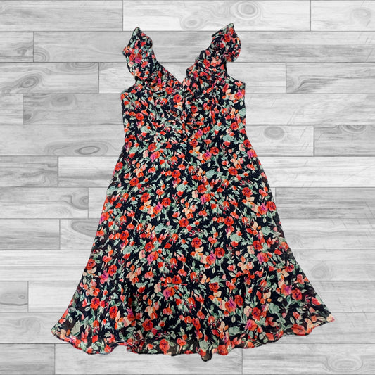 Floral Print Dress Casual Short Dkny, Size 8