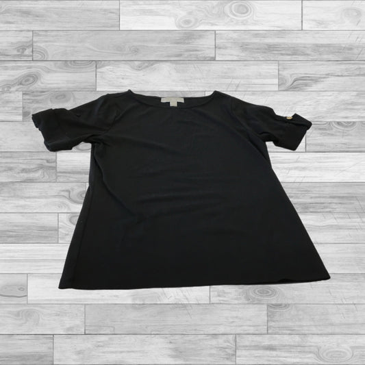 Top Short Sleeve Basic By Michael By Michael Kors In Black, Size: S