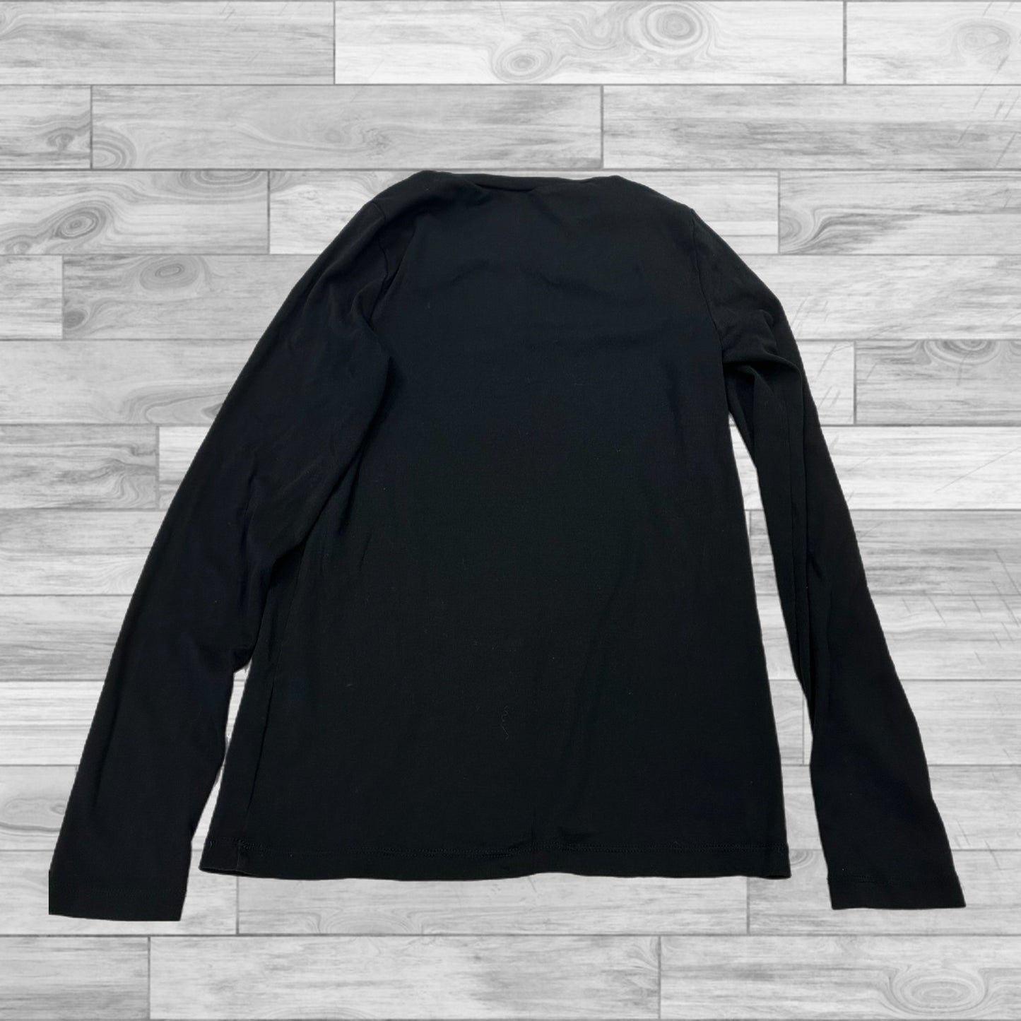 Top Long Sleeve Basic By J. Crew In Black, Size: L