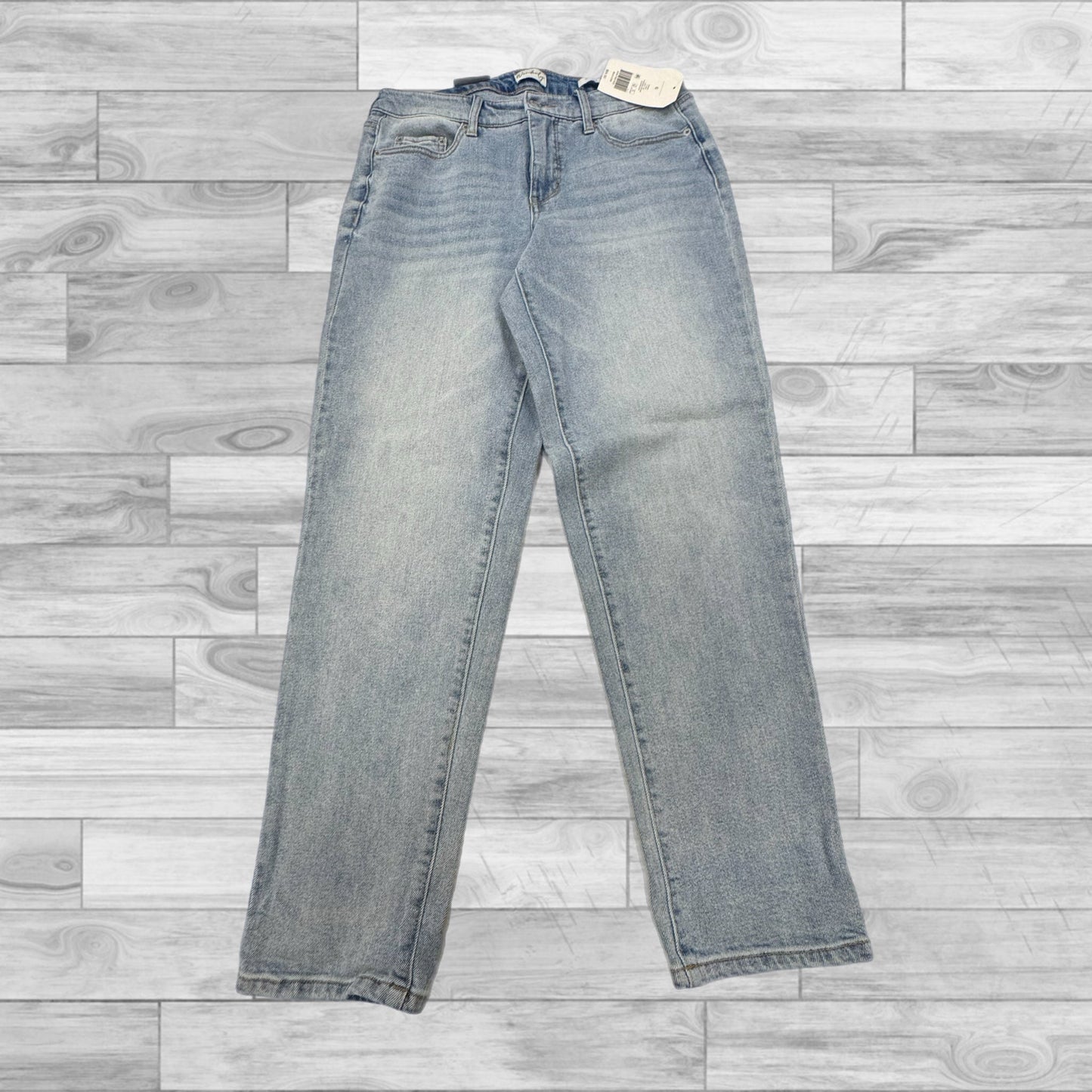 Jeans Straight By Wonderly In Blue Denim, Size: 6