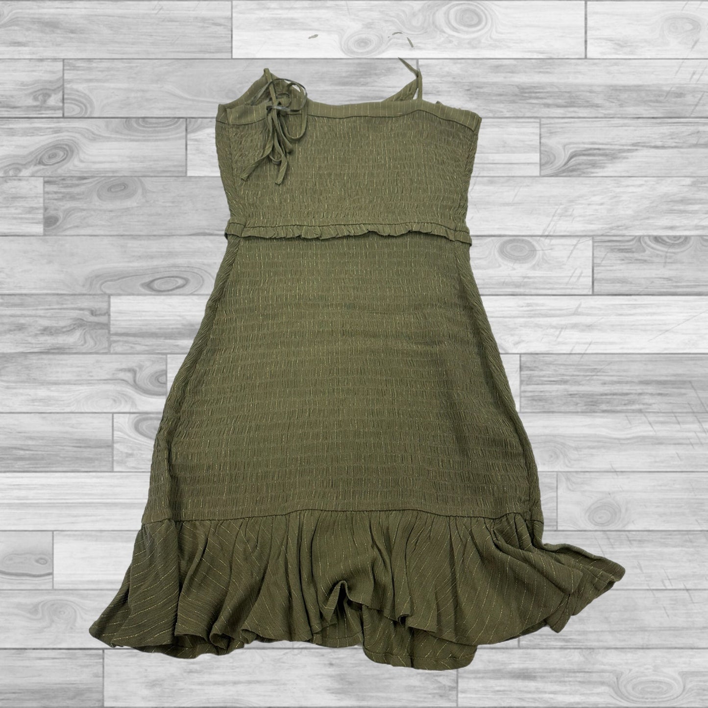 Dress Casual Short By Express In Green, Size: S