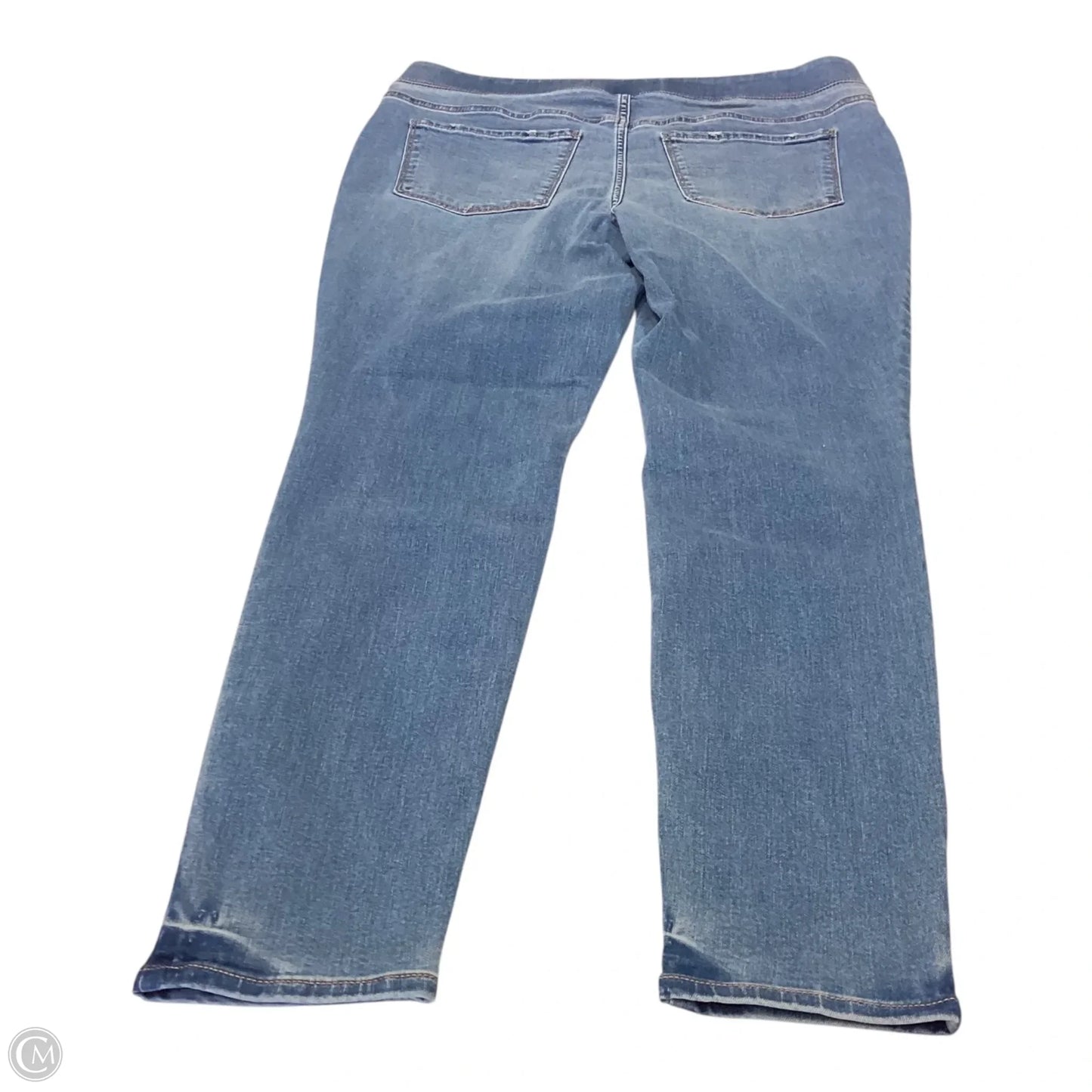 Jeans Skinny By Old Navy In Blue Denim, Size: 14