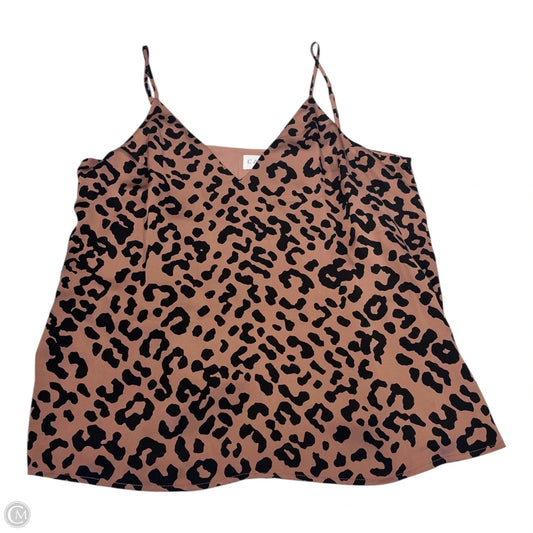 Tank Top By Cma In Animal Print, Size: Xl