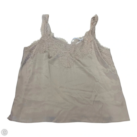 Top Sleeveless By Cma In Cream, Size: Xl