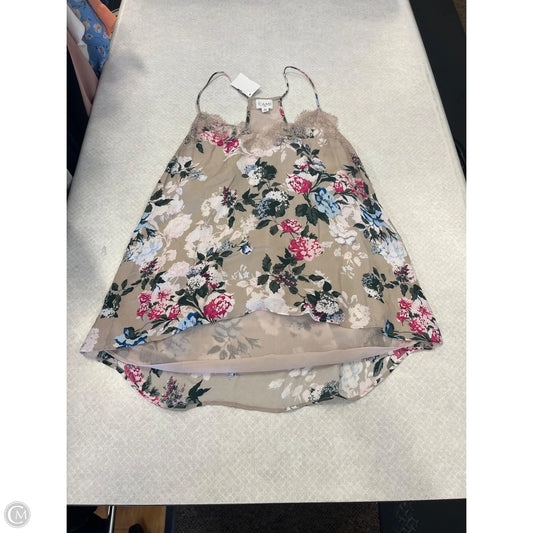 Tank Top By Cma In Floral Print, Size: L