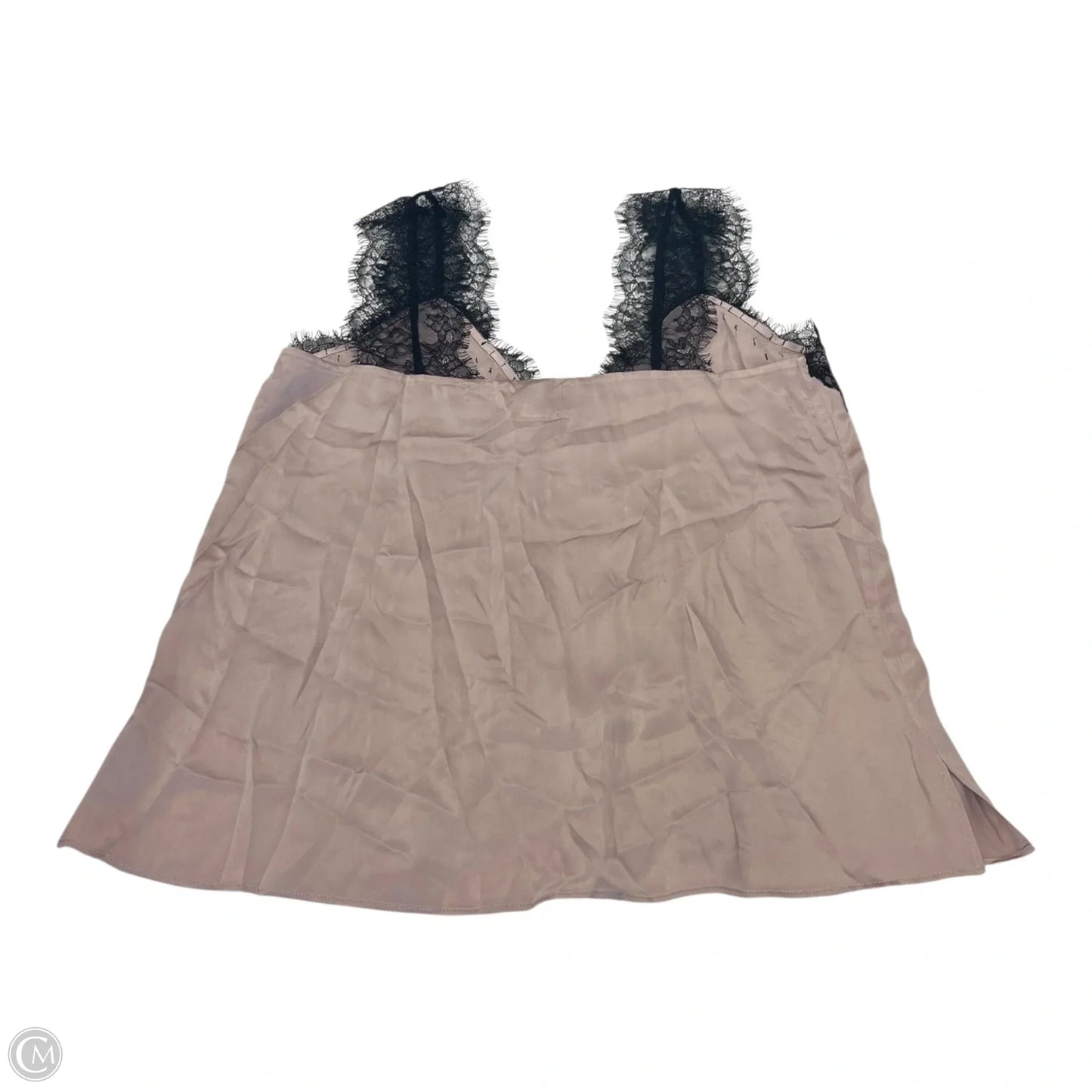 Top Sleeveless By Cma In Black & Purple, Size: L