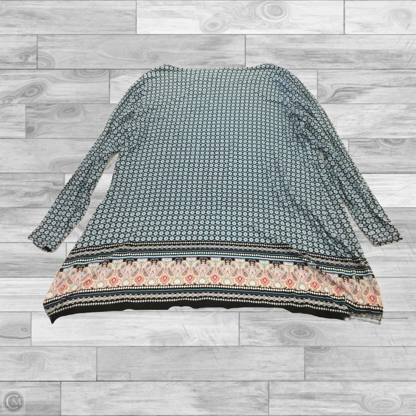 Tunic Long Sleeve By J. Jill In Multi-colored, Size: L