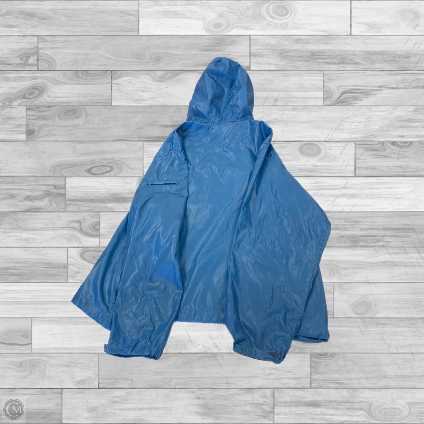 Jacket Windbreaker By Ralph Lauren In Blue, Size: Xl