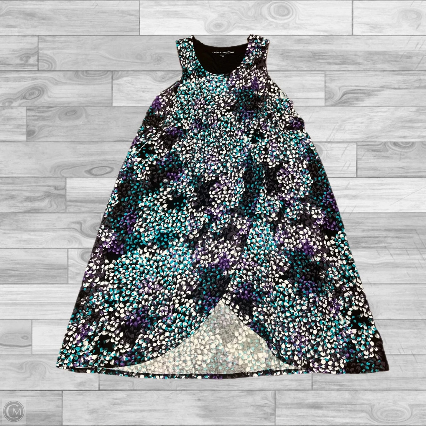 Dress Casual Maxi By Carole Hochman In Multi-colored, Size: 3x