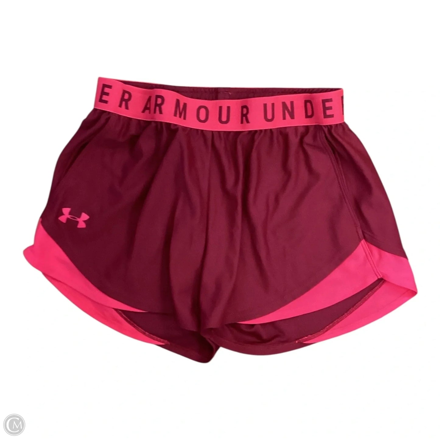 Athletic Shorts By Under Armour In Pink, Size: S