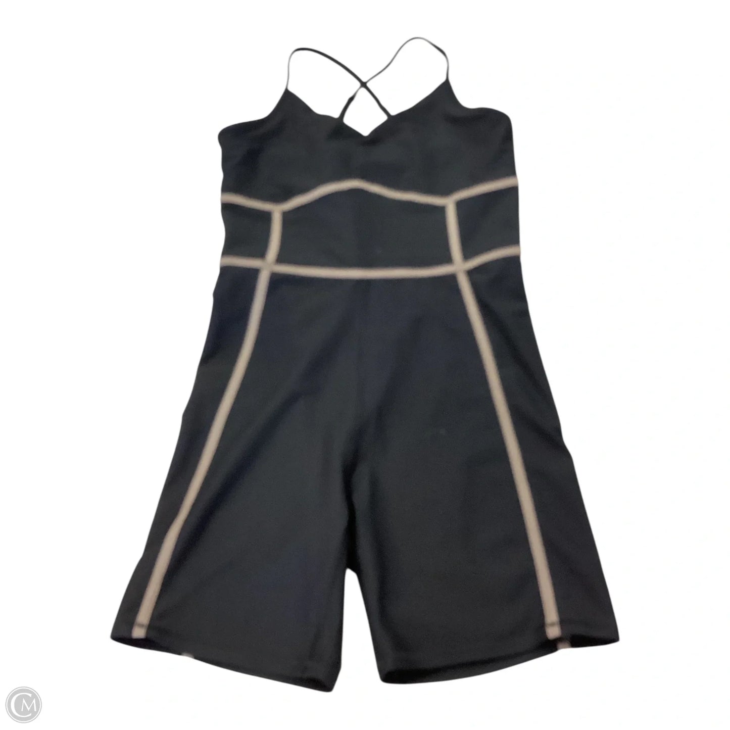 Athletic Dress By Abercrombie And Fitch In Black & Tan, Size: L