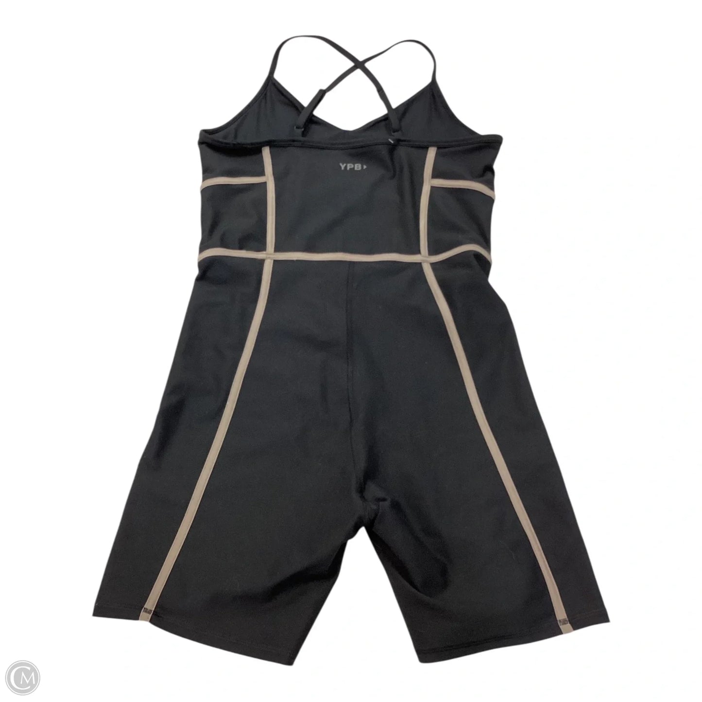Athletic Dress By Abercrombie And Fitch In Black & Tan, Size: L
