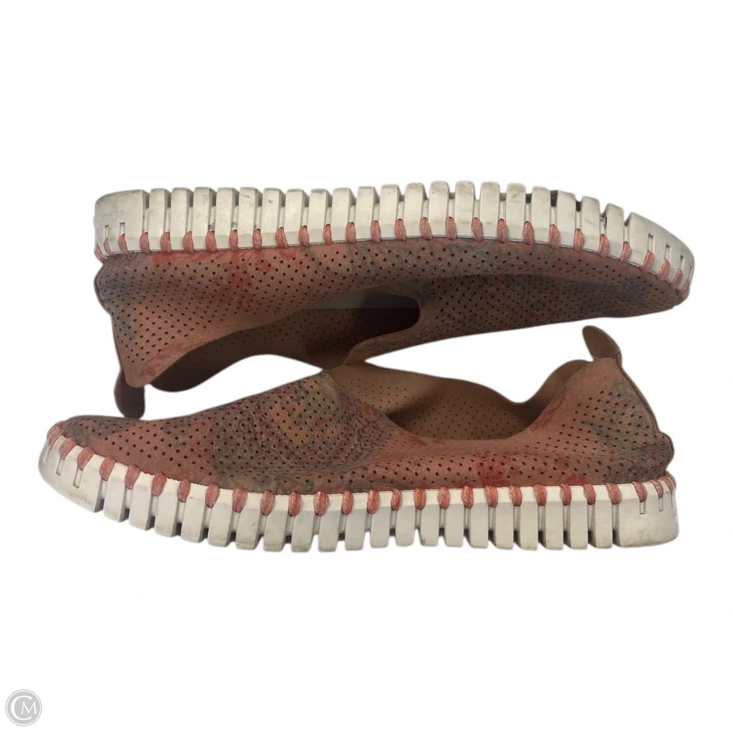 Shoes Flats By Clothes Mentor In Pink, Size: 5.5