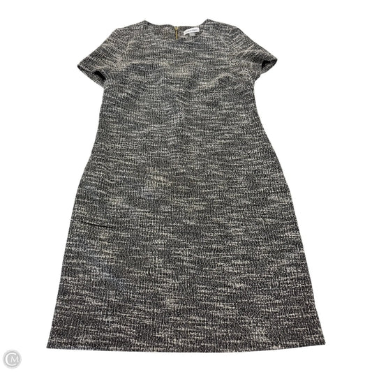 Dress Casual Short By Calvin Klein In Grey, Size: 12