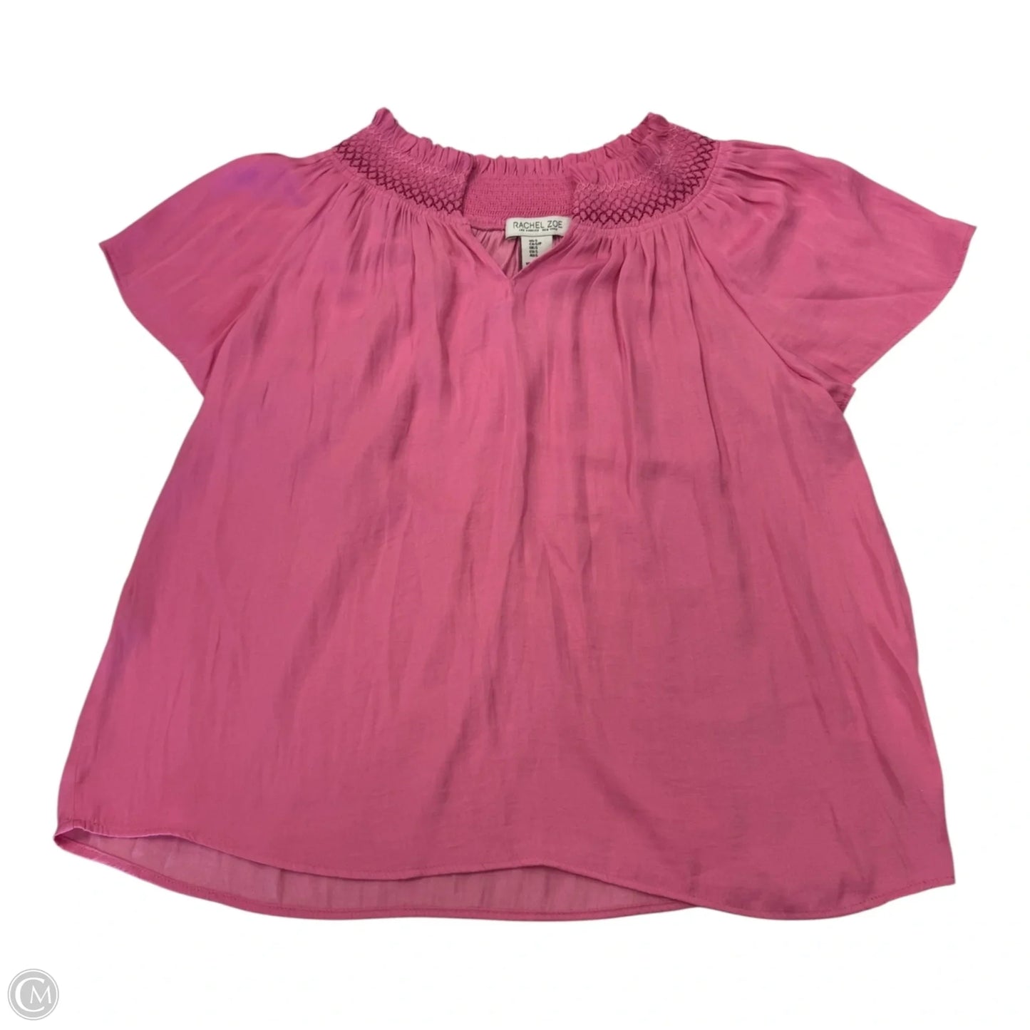 Top Short Sleeve By Rachel Zoe In Pink, Size: S