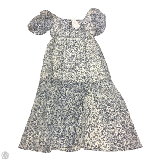 Dress Casual Short By Sienna Sky In Blue & White, Size: S