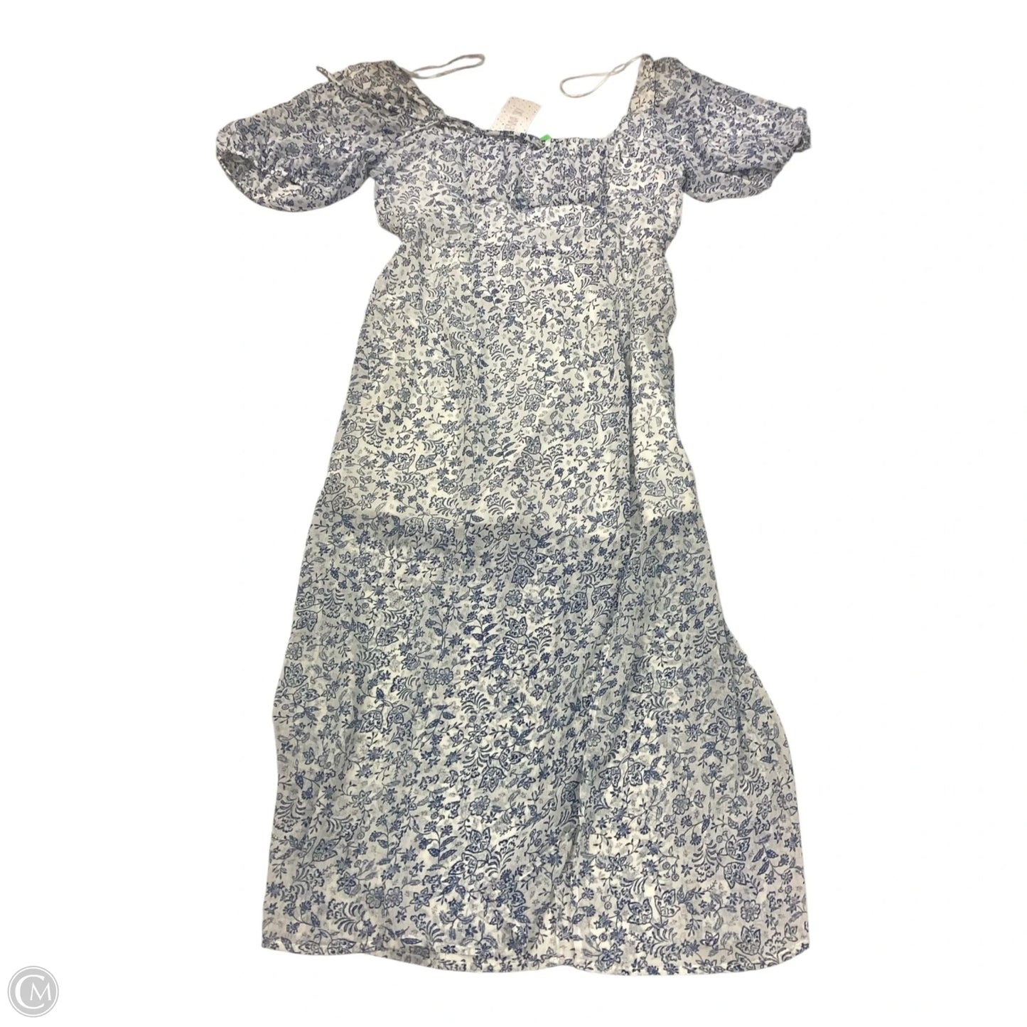 Dress Casual Short By Sienna Sky In Blue & White, Size: S