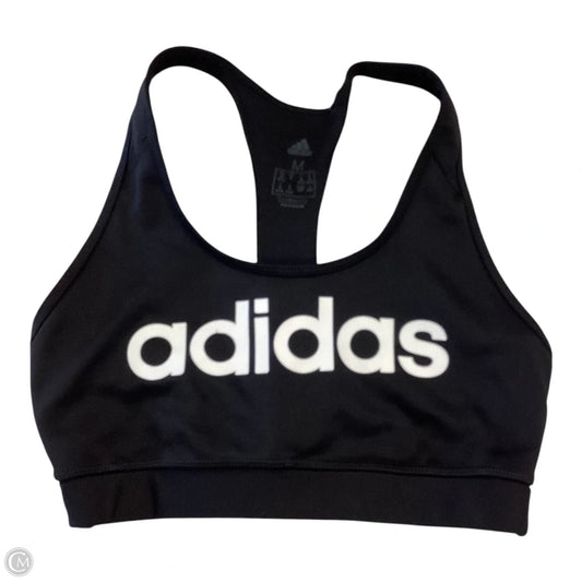 Athletic Bra By Adidas In Black, Size: M