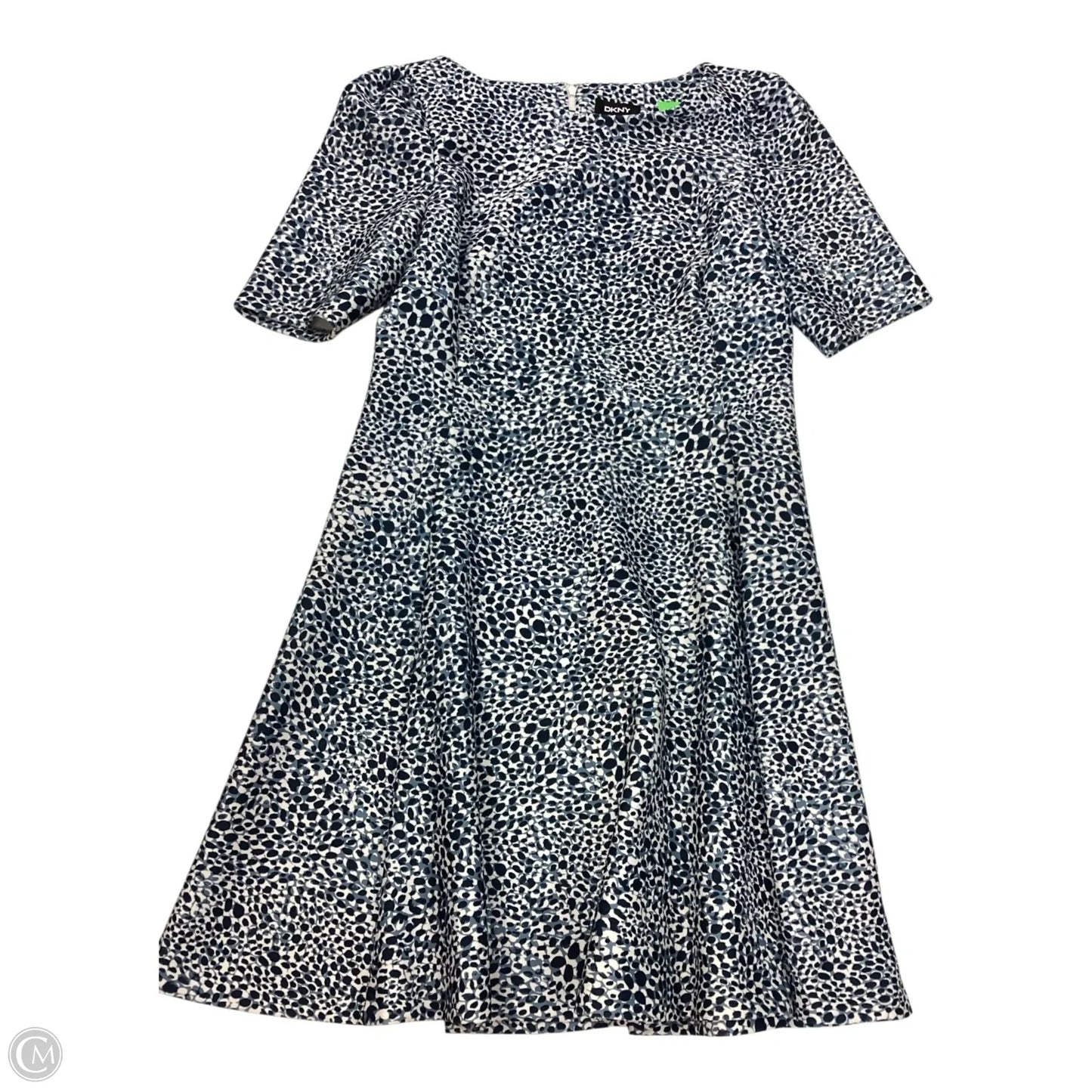 Dress Casual Short By Dkny In Blue & White, Size: 12